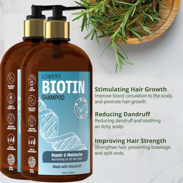 lovery Biotin Shampoo and Conditioner Gift Set (1)