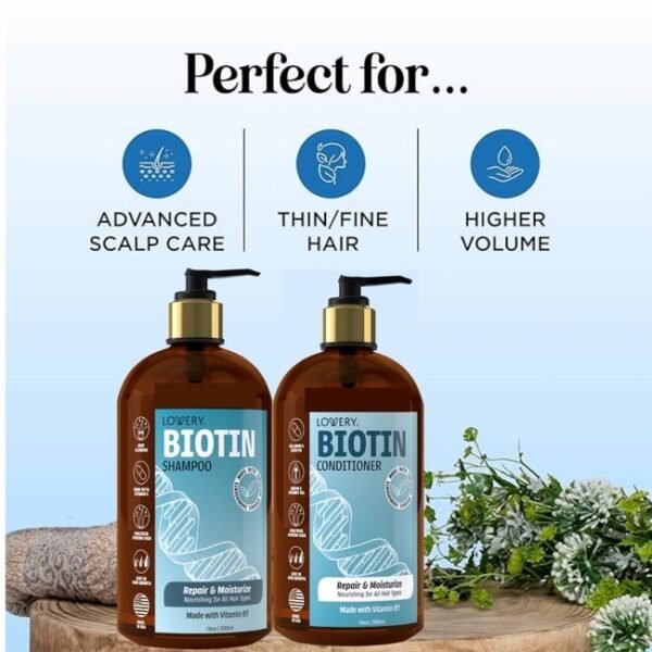 lovery Biotin Shampoo and Conditioner Gift Set (1)